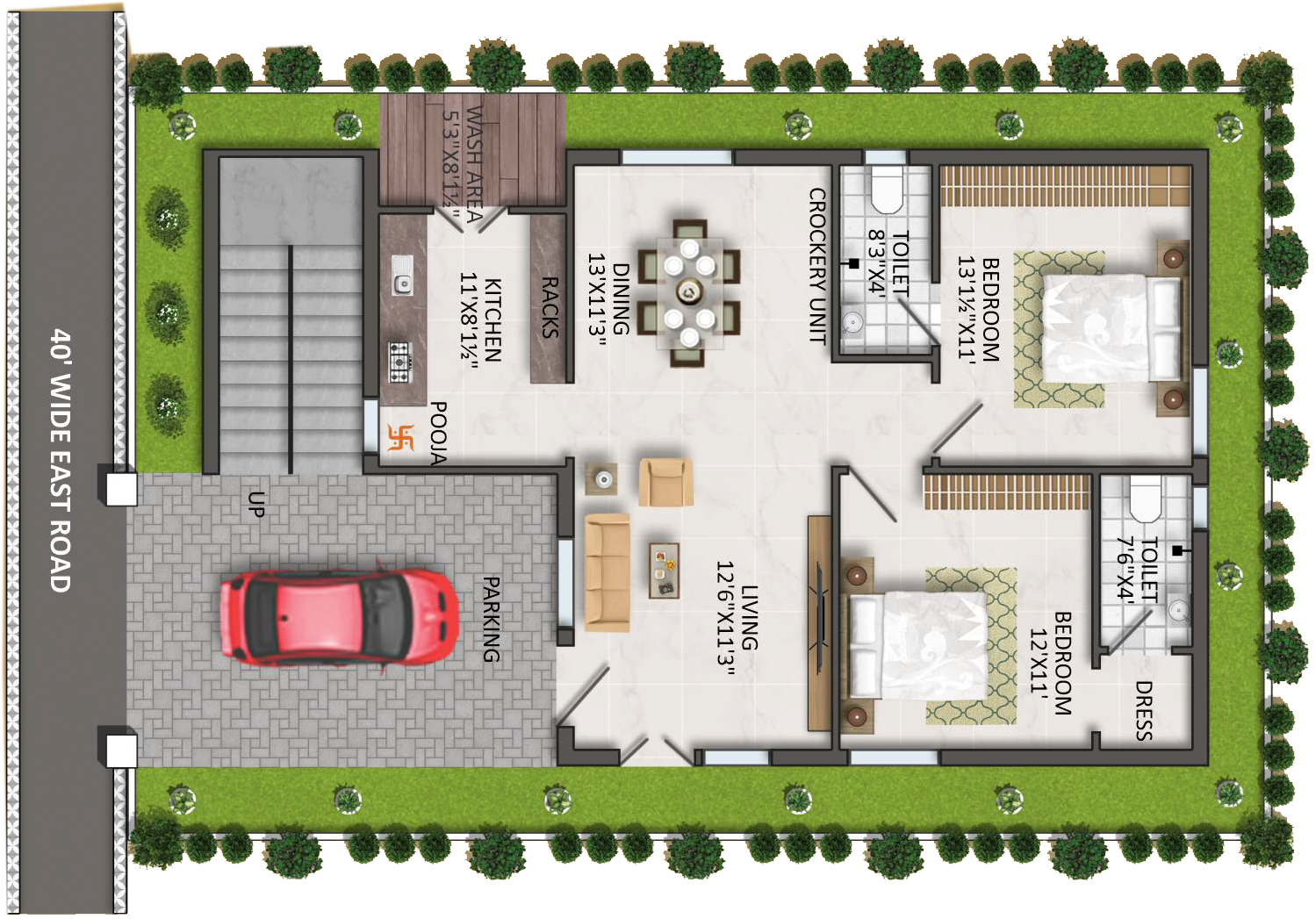 East Phase Floor Plan